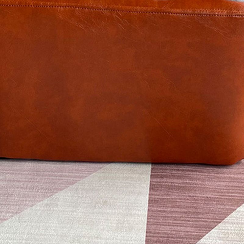 Modern PU Leather Poof Plain Rectangle Water Resistant Ottoman Chair Clearhalo 'furn' 'furn_ottomans_poufs' 'Furniture' 'Living Room Furniture' 'Ottomans & Poufs' 'ottomans_poufs' 1200x1200_a988b87f-7d5c-4459-88df-62cfaf9d9a37