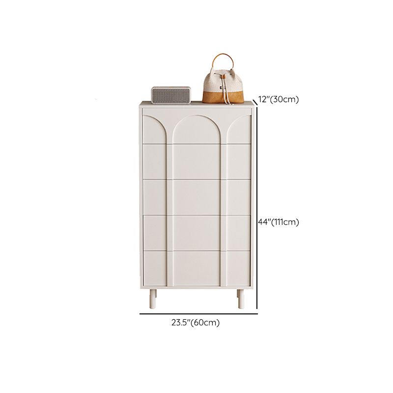 Cómoda cómoda de almacenamiento contemporánea, cómoda de madera para dormitorio