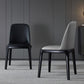 Leather Industrial Restaurant Side Chair Parsons Gray Dining Chair with Black Legs Clearhalo ' kitchen&dining_furn' 'Dining Chairs' 'Dining Tables & Seating' 'dining_chair' 'furn' 'furn_dining_chair' 'Furniture' 'furniture_dining_chair' 'Kitchen & Dining Furniture' 'kitchen' 1200x1200_a98a30f9-baff-4da9-a6b2-44c783185584