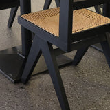 Traditional Wood Dining Side Chair Armless Cane Back Dining Chair (Set of 2) Clearhalo ' kitchen&dining_furn' 'Dining Chairs' 'Dining Tables & Seating' 'dining_chair' 'furn' 'furn_dining_chair' 'Furniture' 'furniture_dining_chair' 'Kitchen & Dining Furniture' 'kitchen' 1200x1200_a990fa07-bf69-4beb-b44f-4c59199d6b8b