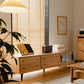 Contemporary Media Console Wooden TV Media Console with 4 Drawers Clearhalo 'furn' 'furn_tv_stands_entertainment_centers' 'Furniture' 'Living Room Furniture' 'TV Stands & Entertainment Centers' 'TV Stands & Media Storage Furniture' 'tv_stands_entertainment_centers' 1200x1200_a994f0f8-1fc9-4e4f-b062-be2dd98a1753