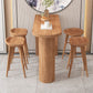 42-inch Height Wood Bar Table Industrial Style Rounded Corners Top Bar Table Clearhalo 'Bar Furniture' 'Bar Tables' 'bar_tables' 'furn' 'furn_bar_tables' 'Furniture' 'furniture_bar_tables' 'Kitchen & Dining Furniture' 'kitchen&dining_furn' 'kitchen' 1200x1200_a99575eb-ae49-41d6-9a66-c57b84360824