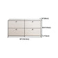Sideboard in acciaio inossidabile in stile contemporaneo