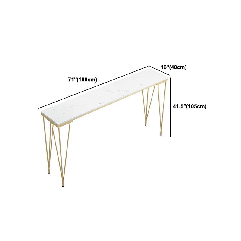 Tavolo da pranzo in pietra tavolo rettangolo glam tavolo con piedistallo a 4 gambe per sala da pranzo