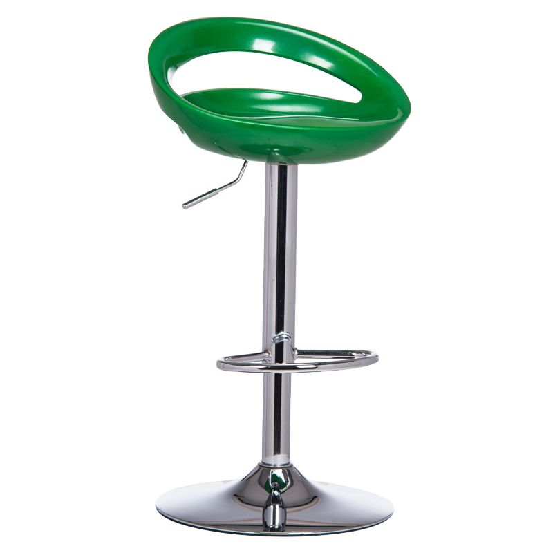 31.50" Low Back Bar and Counter Stool Contemporary Round Stool Clearhalo 'Bar Furniture' 'Bar Stools' 'bar_stools' 'furn' 'furn_bar_stools' 'furniture_bar_stools' 'Kitchen & Dining Furniture' 'kitchen&dining_furn' 'kitchen' 'kitchen_furn' Furniture' 1200x1200_a999adf5-f254-4b2f-b465-b1b6aa90287f