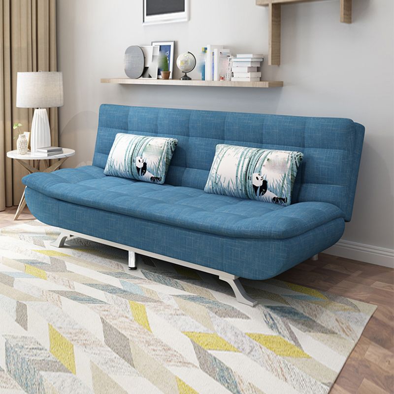 74.80" W √ó 33.46" D √ó 35.43" H Biscuit Back Armless Sofa with Convertible Clearhalo 'furn' 'furn_sofas' 'Furniture' 'furniture_sofas' 'kitchen' 'kitchen_sofas' 'Living Room Furniture' 'Sofa' 'sofas' 1200x1200_a999c2ae-5103-421b-97a8-e597cfcdd28b