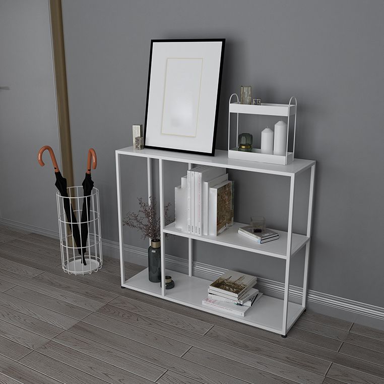 Etagere Metal Bookshelf Industrial Open Back Storage Bookcase Clearhalo 'Bookcases' 'furn' 'furn_bookcases' 'Furniture' 'Office Furniture' 1200x1200_a99a6898-1e23-4871-9e5d-eca2876e8604