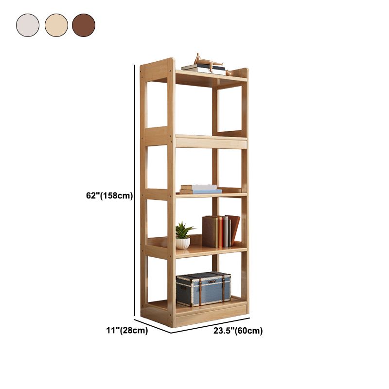 Open Shelf Storage and Display Shelves Bookcase Modern Wooden Bookshelf for Living Room Clearhalo 'Bookcases' 'furn' 'furn_bookcases' 'Furniture' 'Office Furniture' 1200x1200_a99f784a-bf9c-4628-92b9-737c3a64317b