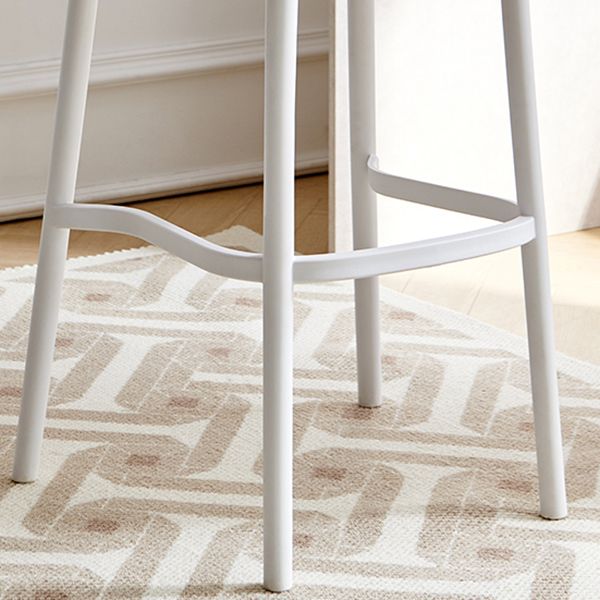 Plastic Matte Finish Bar Chairs for Home Modern Indoor Bar Stools