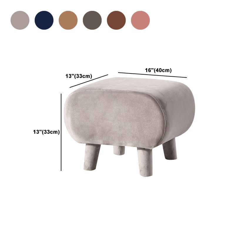 Modern Stain Resistant Standard Oval Dark Blue Velvet Indoor Pouf Clearhalo 'furn' 'furn_ottomans_poufs' 'Furniture' 'Living Room Furniture' 'Ottomans & Poufs' 'ottomans_poufs' 1200x1200_a9a1753d-a389-4f5d-97d9-dd067fbc932e