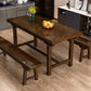 Modern Solid Wood Standard Dining Table Kitchen Rectangle Dining Table with Trestle Base Clearhalo ' dining_table' 'Dining Tables & Seating' 'Dining Tables' 'furn' 'furn_dining_table' 'Furniture' 'furniture_dining_table' 'Kitchen & Dining Furniture' 'kitchen&dining_furn' 'kitchen' 'kitchen_dining_table' 1200x1200_a9a588b3-9645-43ab-96c0-389a67f685be