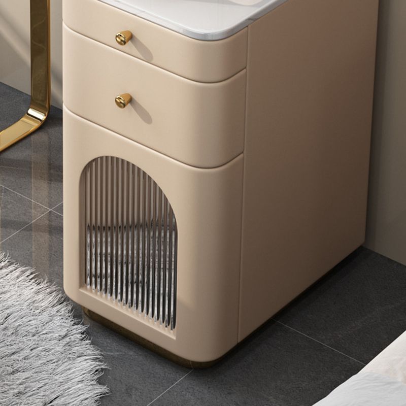 5 Storage Drawers Makeup Vanity Desk Stone Top Dressing Table Clearhalo 'Bedroom Furniture' 'furn' 'furn_makeup_vanities' 'Furniture' 'Makeup Vanities' 'makeup_vanities' 1200x1200_a9a5bceb-0178-4740-bdc9-2071eb004340