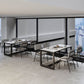 Industrial Rectangle Dining Table Sintered Stone Dining Table with Trestle Base for Dining Room Clearhalo ' dining_table' 'Dining Tables & Seating' 'Dining Tables' 'furn' 'furn_dining_table' 'Furniture' 'furniture_dining_table' 'Kitchen & Dining Furniture' 'kitchen&dining_furn' 'kitchen' 'kitchen_dining_table' 1200x1200_a9ab6718-3379-46ed-9906-33aacce93e59