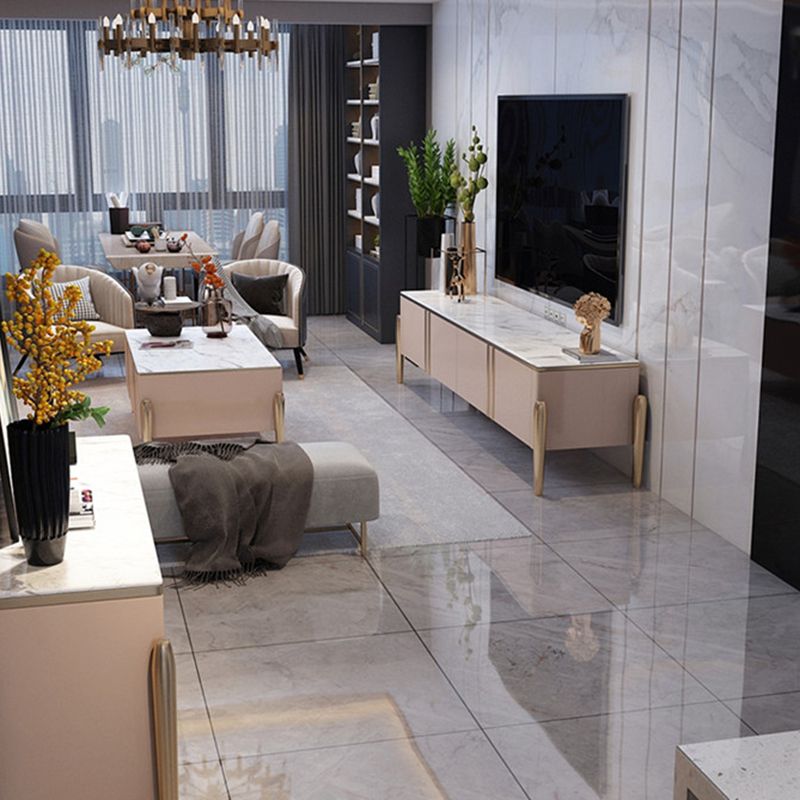 Glass Enclosed Storage TV Stand Luxury Rectangle TV Cabinet with Doors Clearhalo 'furn' 'furn_tv_stands_entertainment_centers' 'Furniture' 'Living Room Furniture' 'TV Stands & Entertainment Centers' 'TV Stands & Media Storage Furniture' 'tv_stands_entertainment_centers' 1200x1200_a9acf524-3eb3-4403-9305-f24b82dac7c3