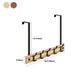 Contemporary Entryway Kit Wood Prong Hooks Included Wall Mounted Hall Stand
