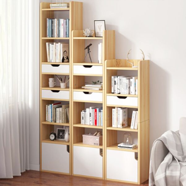 Multiple Colors Modern Style Bookshelf Engineer Wood Bookcase Clearhalo 'Bookcases' 'furn' 'furn_bookcases' 'Furniture' 'Office Furniture' 1200x1200_a9afe864-0b83-4d58-b83e-eb22d248b9bc