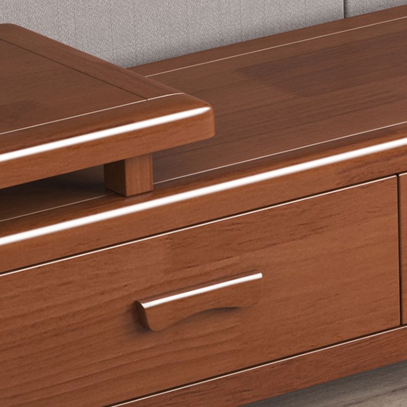 Traditionelle TV -Medien stehen mit Schubladen Gummi -TV -Stand -Standkonsole