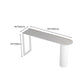 1/2/3/5 Pieces Bar Stool and Table Set White Oval Pub Table Set