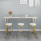 Stone Rectangle Bar Table Traditional Luxury Bar Table with Sled Base Clearhalo 'Bar Furniture' 'Bar Tables' 'bar_tables' 'furn' 'furn_bar_tables' 'Furniture' 'furniture_bar_tables' 'Kitchen & Dining Furniture' 1200x1200_a9b25ab1-aca3-4978-836b-89654060f069