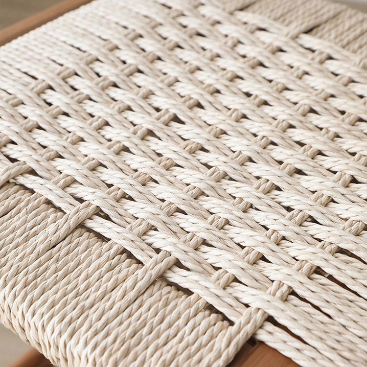 Sgabelli da bar senza schienale contemporaneo con base in legno massiccio ciliegia