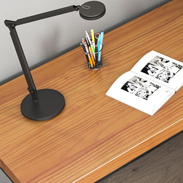 Industrial Solid Wood L-Shape Writing Desk Meeting Desk for Office Clearhalo 'furn' 'furn_office_desk' 'Furniture' 'Office Desks' 'Office Furniture' 'office_desk' 1200x1200_a9bcb9f2-b73b-4b08-bae4-79fe0a070ee6