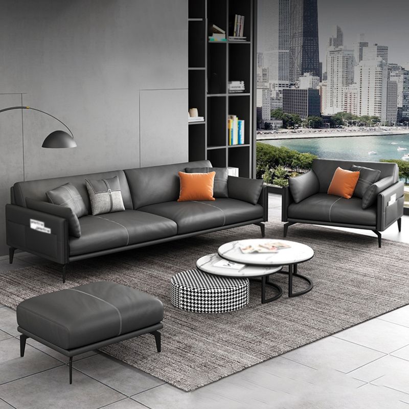 Living Room Contemporary Pillow Top Arm Standard Pillows Sofa Chaise Clearhalo 'furn' 'furn_sofas' 'Furniture' 'furniture_sofas' 'kitchen' 'kitchen_sofas' 'Living Room Furniture' 'Sofa' 'sofas' 1200x1200_a9be7293-815f-4a4a-9ddf-31a52b5247ca