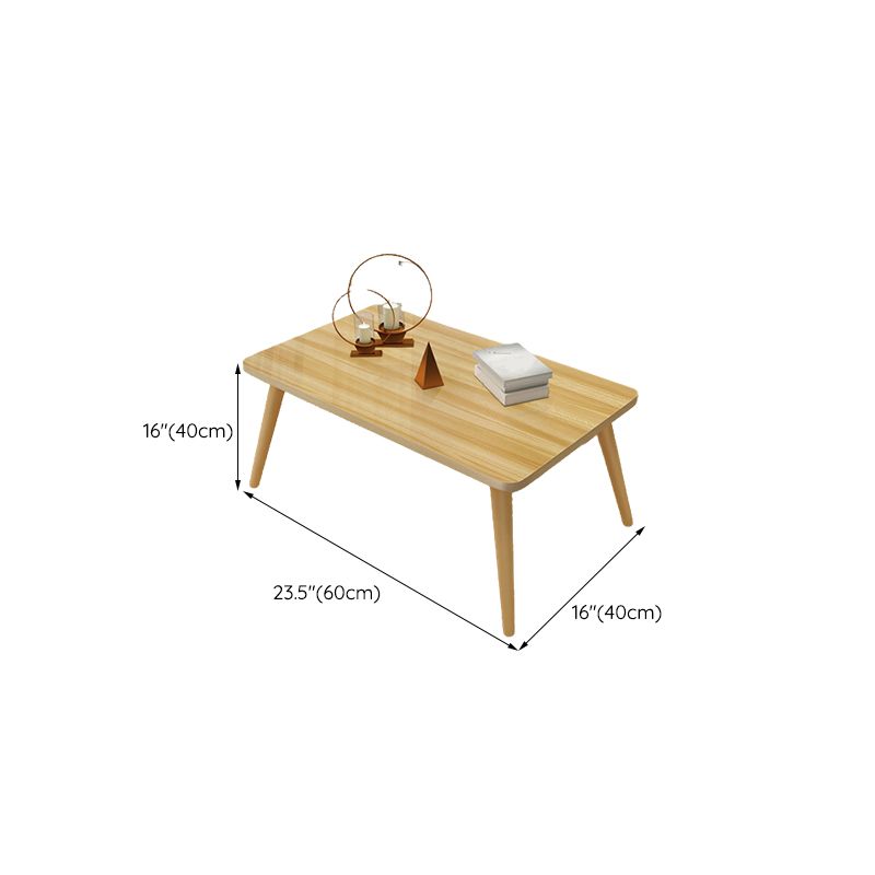 Modern Wood Side Table Bedroom No Distressing End Table with 4 Legs Clearhalo 'Coffee & Accent Tables' 'Coffee Tables' 'coffee_tables' 'furn' 'furn_coffee_tables' 'Furniture' 'Living Room Furniture' 1200x1200_a9be842e-dde8-424d-b0b2-aa61cd9302cb