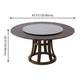Traditional Standard Sintered Stone Top Dining Room Set of Round Shape for Kitchen Table Set Clearhalo 'Dining Room Sets' 'Dining Tables & Seating' 'dining_room_set' 'furn' 'furn_dining_room_set' 'Furniture' 'furniture_dining_room_set' 'Kitchen & Dining Furniture' 'kitchen&dining_furn' 'kitchen' 1200x1200_a9bf6d56-7466-4ce3-bf2a-0fdd60778035