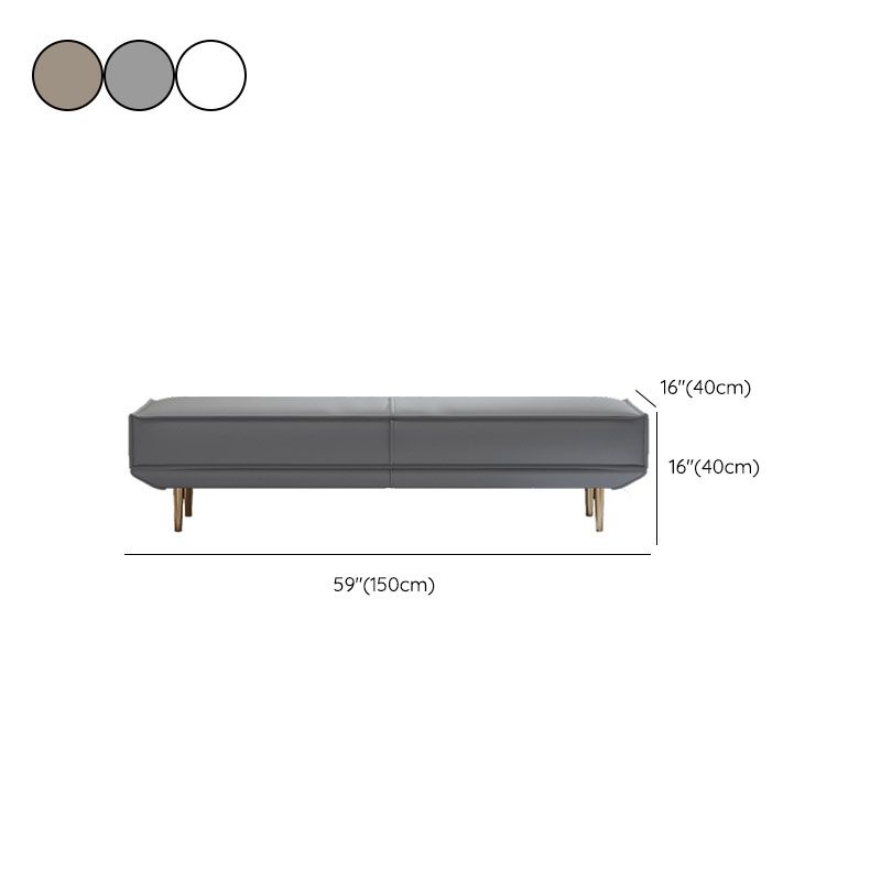 Banca moderna di sedute ammortizzate da 15,6 pollici a W Banca a colori solidi