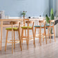 Contemporary Solid Wood Barstool Indoor Bar Stool with Low Back and Footrest Clearhalo 'Bar Furniture' 'Bar Stools' 'bar_stools' 'furn' 'furn_bar_stools' 'furniture_bar_stools' 'Kitchen & Dining Furniture' 'kitchen&dining_furn' 'kitchen' 'kitchen_furn' Furniture' 1200x1200_a9c88956-0341-4277-8e1e-b01f704c7430