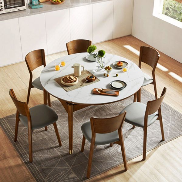 1/5/7 pezzi moderni sinteri di pietra top goccia set da pranzo per casa