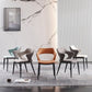 Industrial Dining Room Arm Chairs Faux Leather Open Chair for Kitchen Clearhalo 'Dining Chairs' 'Dining Tables & Seating' 'dining_chair' 'furn' 'furn_dining_chair' 'Furniture' 'Kitchen & Dining Furniture' 1200x1200_a9cecfe5-3c59-402f-a665-e1a62571e09e