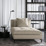 Living Room Chaise Square Arms Modern Chaise Lounge with Cotton Upholster Clearhalo 'Chairs & Seating' 'Chaise Lounge' 'chaise_lounge' 'furn' 'furn_chaise_lounge' 'Furniture' 'Living Room Furniture' 1200x1200_a9cfd793-69ef-4afe-a6e3-291ed356a8a4