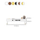 Scandinavian TV Console Solid Wood TV Media Console with Drawers