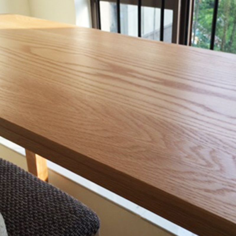 Modern Indoor Bar Dining Table Rectangle Wood Bar Stool Table Clearhalo 'Bar Furniture' 'Bar Tables' 'bar_tables' 'furn' 'furn_bar_tables' 'Furniture' 'Kitchen & Dining Furniture' 1200x1200_a9d96a1f-7424-422b-a966-c05e3886b141
