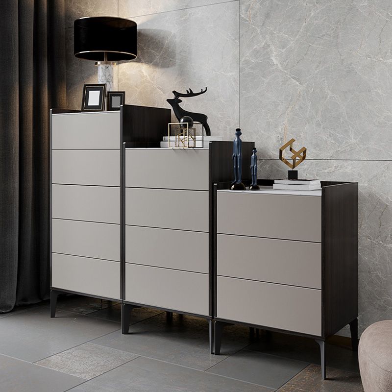 Cofre de almacenamiento de piedra tocador de cofre de almacenamiento moderno para dormitorio