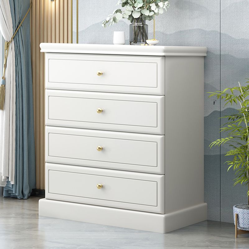 Moderne rechthoek bruine kastknoppen houten zijkast met lade