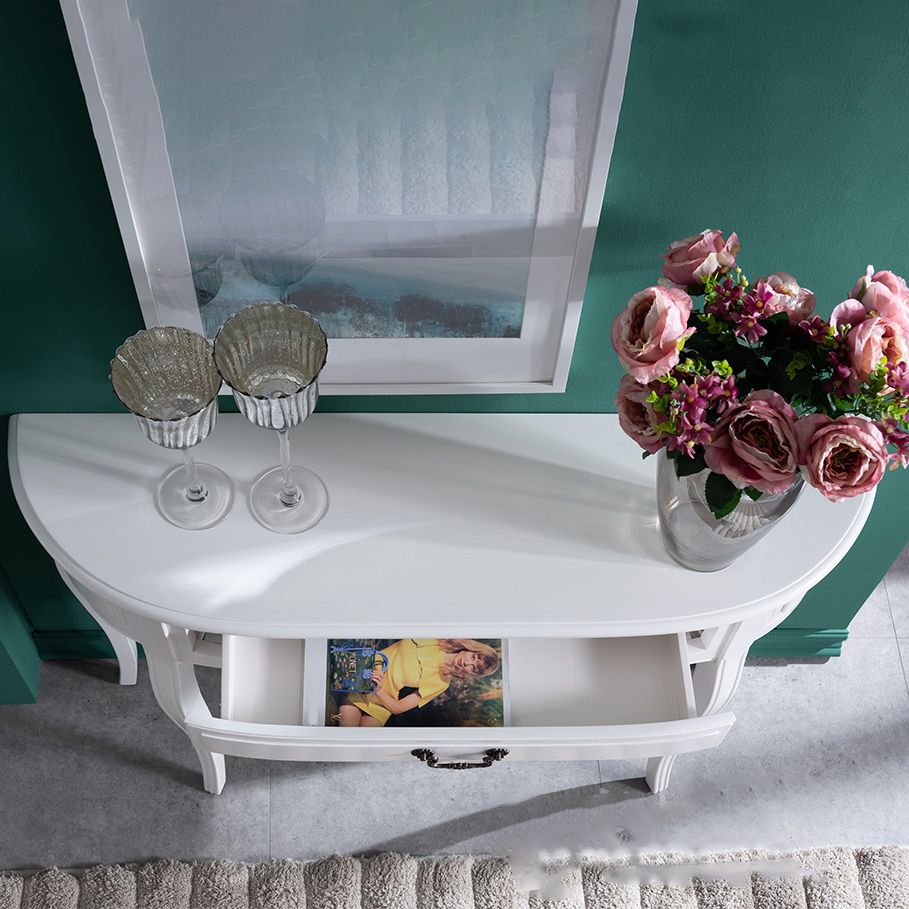 Console in legno massiccio Tabella 13 "O Console di stoccaggio moderna di metà secolo