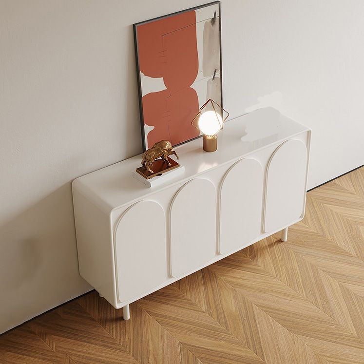 Rettangolo di stoccaggio domestico Sideboard di legno moderno per cucina