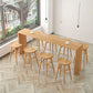 Set tavolo da bar Glam Tavolo da bancone rettangolare in legno da 1/5/9 pezzi per cucina