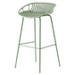 Modern Armless Backrest Counter Stool Iron Cashier Bar Stool with Seat and Pedal Clearhalo 'Bar Furniture' 'Bar Stools' 'bar_stools' 'furn' 'furn_bar_stools' 'Furniture' 'furniture_bar_stools' 'Kitchen & Dining Furniture' 1200x1200_a9e4ee0f-4921-4a75-bfcb-85d280f37368