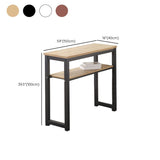 Contemporary 1/2/3 Pieces Wood Rectangular Bar Table Set for Indoor