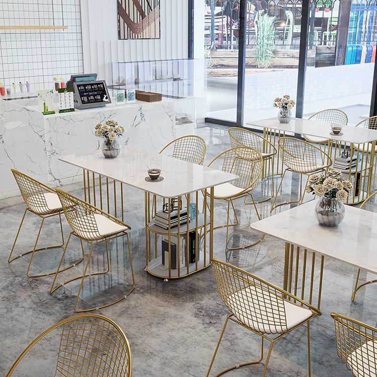 Nordic 1/2/4/5 Pieces Dining Set Rectangle Stone Dining Table for Dining Room Clearhalo 'Dining Room Sets' 'Dining Tables & Seating' 'dining_room_set' 'furn' 'furn_dining_room_set' 'Furniture' 'Kitchen & Dining Furniture' 1200x1200_a9e7c4d0-53c3-4f7f-8027-f9a39e837c93