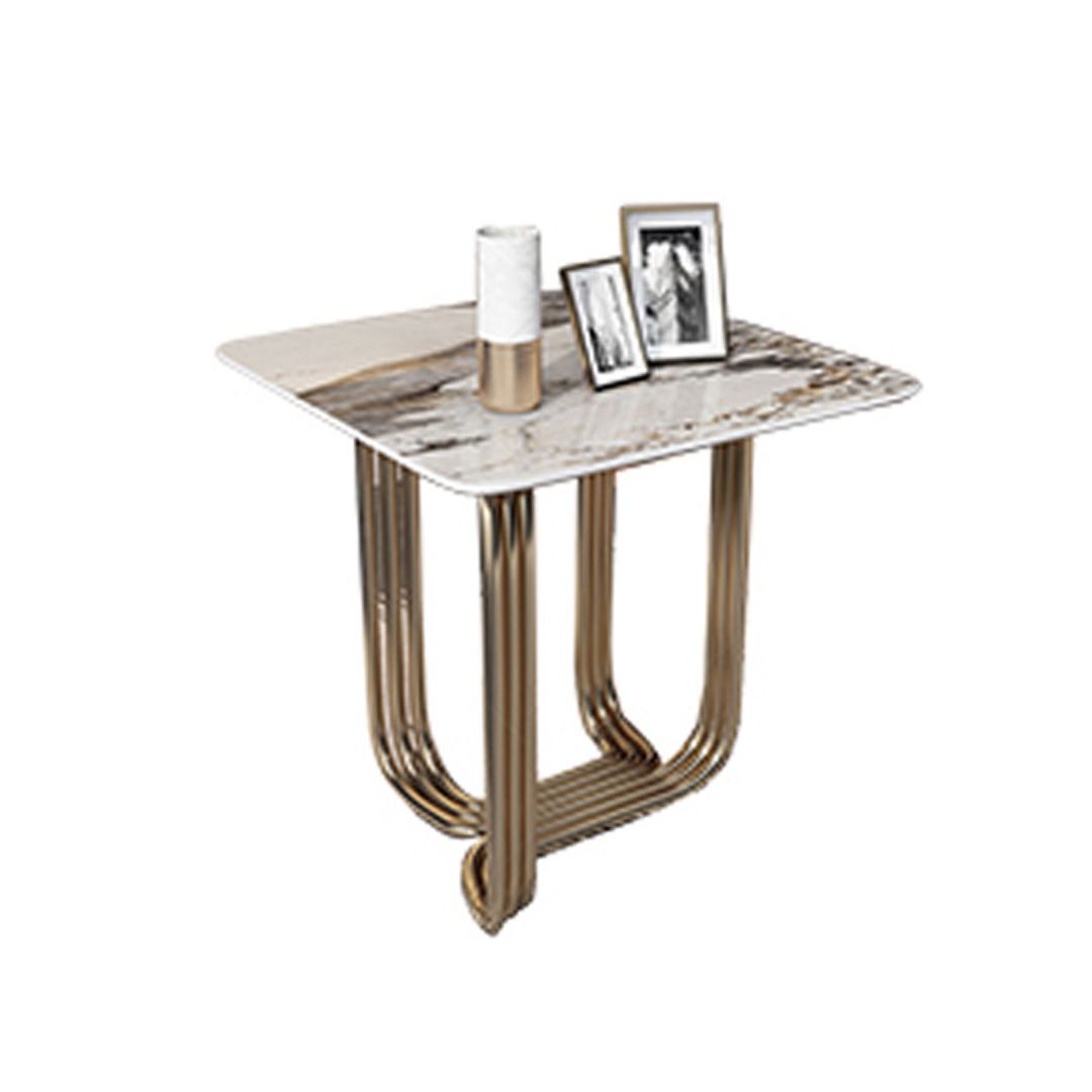 Tavolino di caffè astratto glam tavolino rettangolare per casa