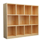 Contemporary Closed Back Book Shelf Wood Horizontal Bookshelf for Office Clearhalo 'Bookcases' 'furn' 'furn_bookcases' 'Furniture' 'Office Furniture' 1200x1200_a9e9ea59-2706-4509-8c95-20fcbe3cd553