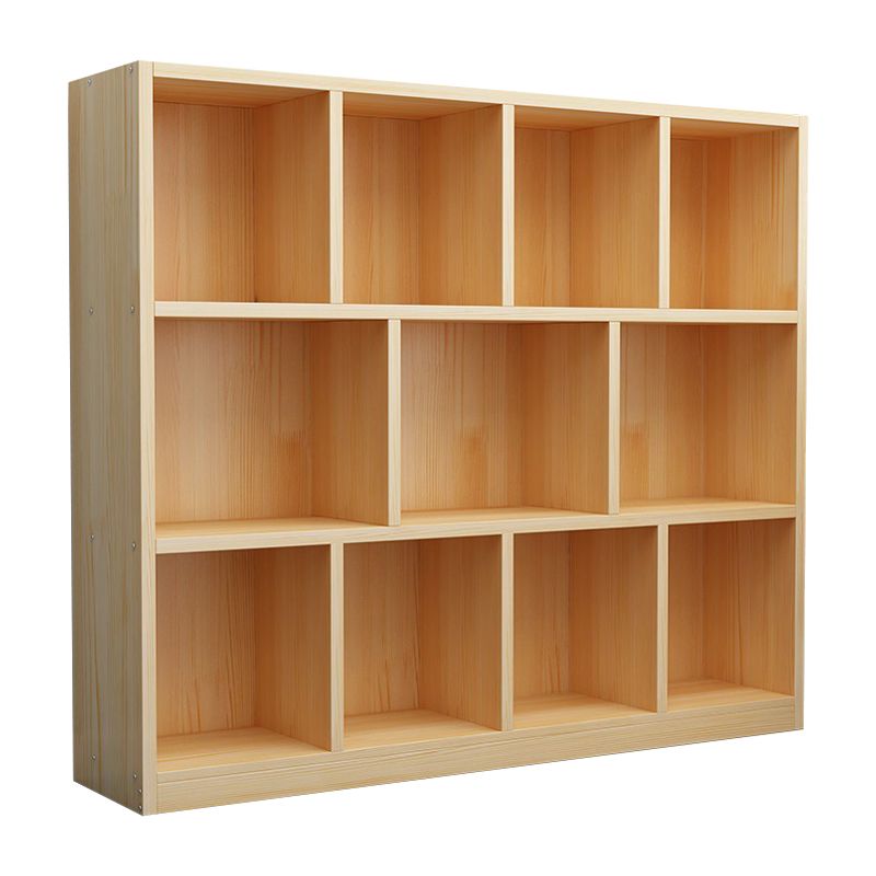 Contemporary Closed Back Book Shelf Wood Horizontal Bookshelf for Office Clearhalo 'Bookcases' 'furn' 'furn_bookcases' 'Furniture' 'Office Furniture' 1200x1200_a9e9ea59-2706-4509-8c95-20fcbe3cd553
