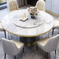 Marble Dining Table Luxury Style Single Pedestal Base Table for Dining Room Clearhalo ' dining_table' 'Dining Tables & Seating' 'Dining Tables' 'furn' 'furn_dining_table' 'Furniture' 'furniture_dining_table' 'Kitchen & Dining Furniture' 'kitchen&dining_furn' 'kitchen' 'kitchen_dining_table' 1200x1200_a9ea2d90-ed96-4c63-a94c-617d95a8ea5a