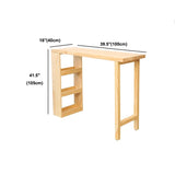 Contemporary Dining Bar Counter Table Rectangle Wooden Table for Kitchen Clearhalo 'Bar Furniture' 'Bar Tables' 'bar_tables' 'furn' 'furn_bar_tables' 'Furniture' 'furniture_bar_tables' 'Kitchen & Dining Furniture' 1200x1200_a9ee4828-052f-4f41-909e-0f8e644787e0