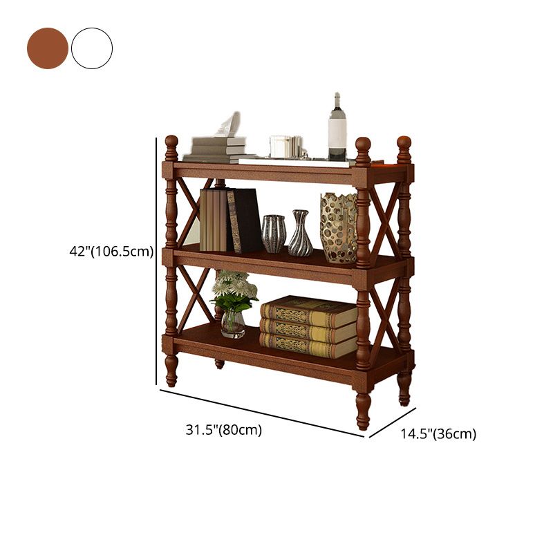 Modern Solid Wood Bookcase Home Office Bookshelf with Rectangular Shelves Clearhalo 'Bookcases' 'furn' 'furn_bookcases' 'Furniture' 'furniture_bookcases' 'Office Furniture' 1200x1200_a9f07de6-aedb-4ab4-8df2-27f2dac804b6