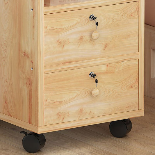 2 Schubladenbett Nachttisch zeitgenössischer hölzerne Nachttisch für die Schlafsoom